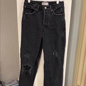 Abercrombie & Fitch The Dad High Rise Jeans